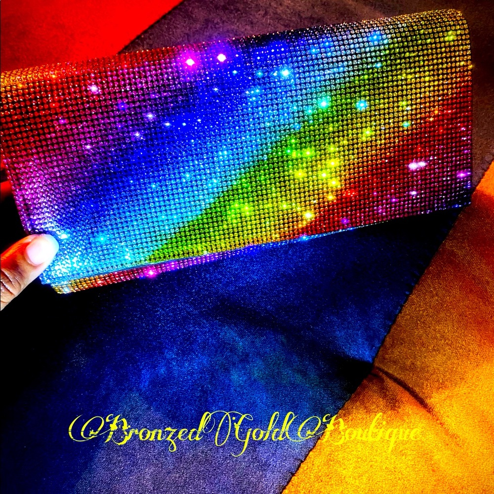 Rhinestone Clutch Bag